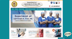 Desktop Screenshot of gi-surgery.com